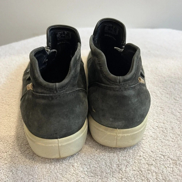 Ecco Soft 7 Womens Gray Suede Booties Leather Low Top 5, EU 36 Zip Casual Shoes - Picture 7 of 11